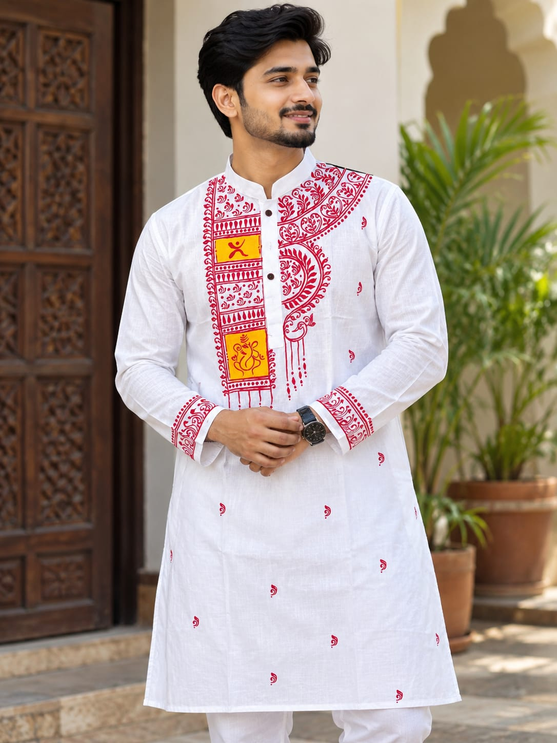 দুর্গা পূজা  স্পেশাল পাঞ্জাবি